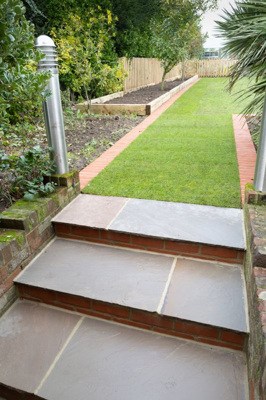 Brick Steps Installation