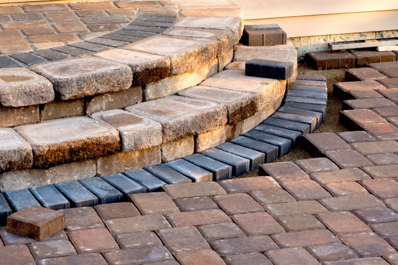 Brick Steps Installation